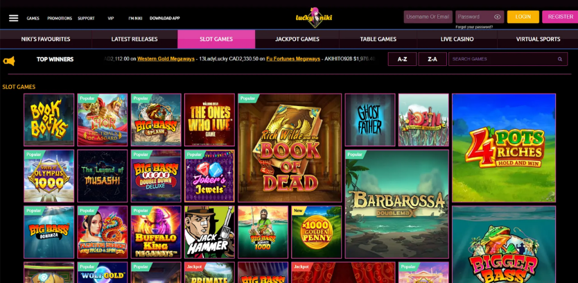 Lucky Niki Casino Game mechanics